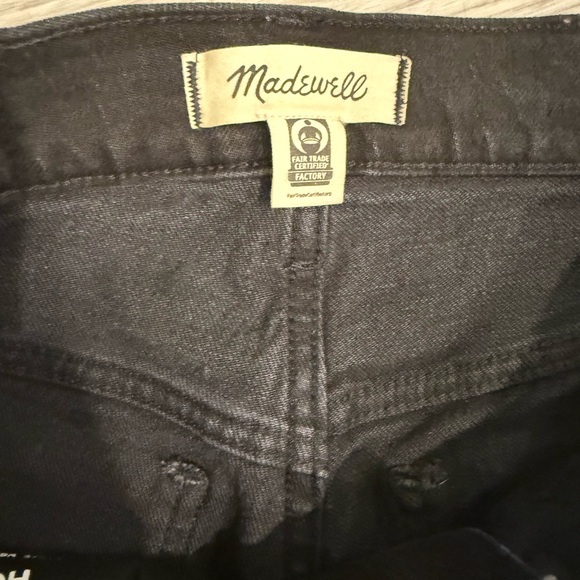 Madewell Women's Black Straight Leg Jeans 26 - Picture 6 of 10